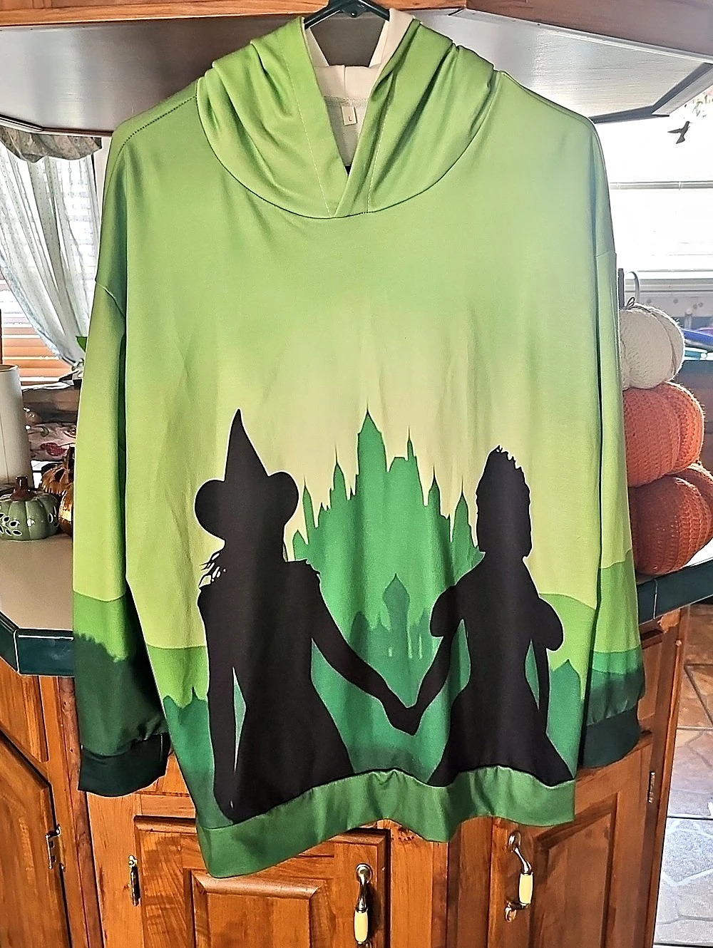 Wicked Green Graphic Hoodie
